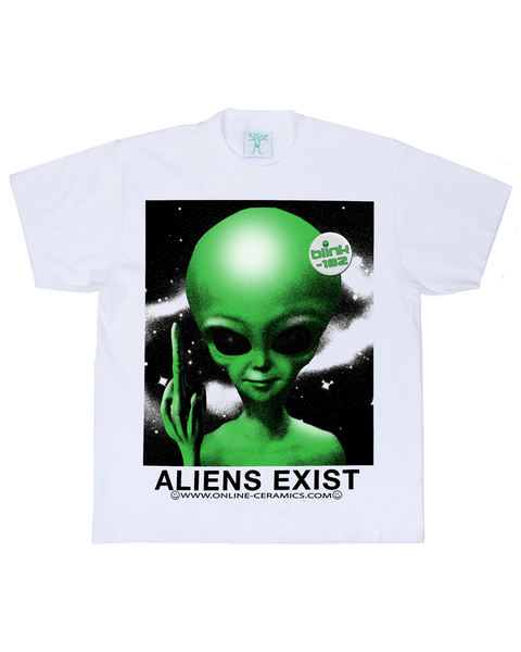 blink-182 "Aliens Exist" - White Tee