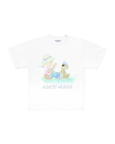 Precious Moments "Almost Heaven" - Kids White Tee