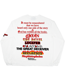 An Apology To The Devil - White Long Sleeve