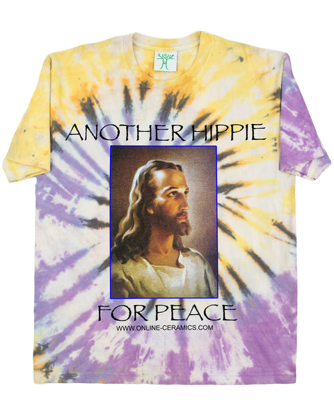 Another Hippie for Peace - Tie Dye Tee