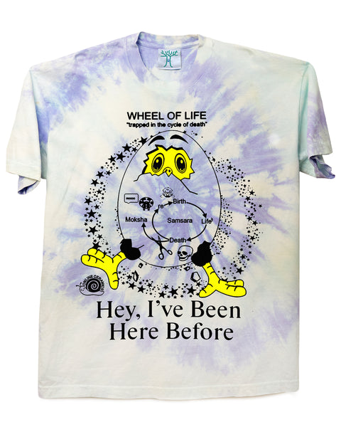 Wheel of Life - Tee (Hand dyed at our studio in L.A.)