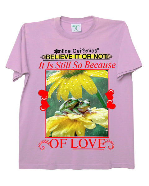 Because of Love - Lilac Tee