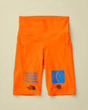 TNF X OC 9" Biker Shorts (Power Orange)