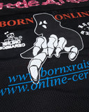 Born X Raised + Online Ceramics - Black Football Jersey