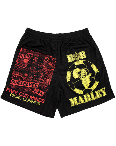 "Free Our Minds" - Mesh Shorts