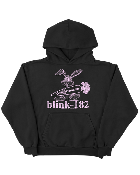blink-182 "Bunny Logo" - Black Hoodie