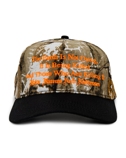 Names and Addresses - Camo Hat