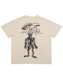 Wood Wide Web - Cream Tee