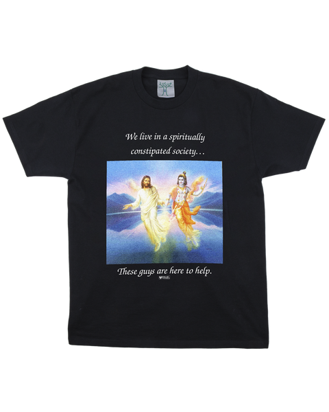 Here to Help - Black Tee