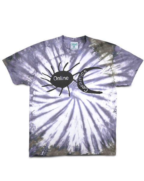 Sun and Moon Logo - Tie Dyed and Stonewashed Tee
