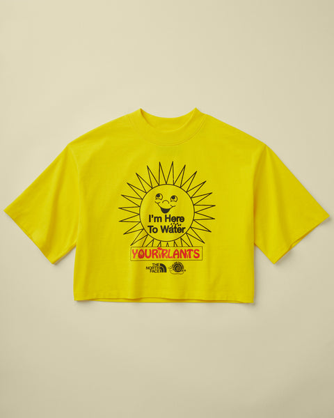 TNF X OC Cropped T-Shirt (Lightning Yellow)