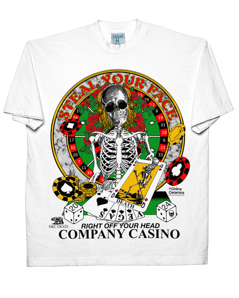 Company Casino - White Tee