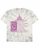 Sun Ra "Door of the Cosmos" - Tie Dye Tee (Hand dyed at our studio in L.A.)