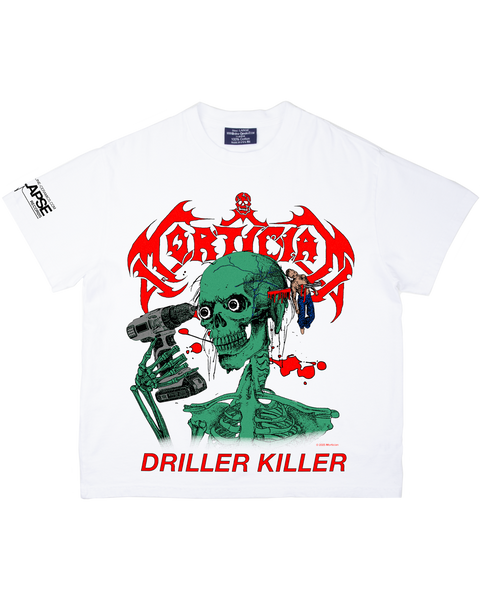 Driller Killer - White Tee