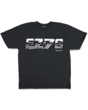 Easy Sevens "Coastal Chrome" Logo - Black Tee