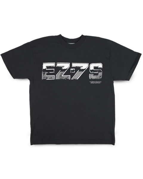 Easy Sevens "Coastal Chrome" Logo - Black Tee