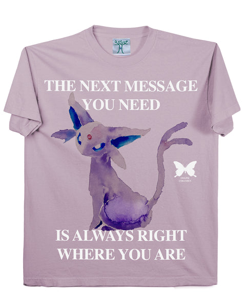 Right Where You Are - Purple Tee