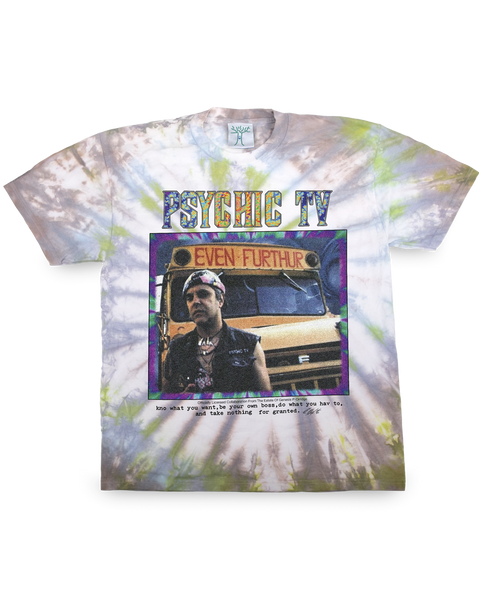 Genesis P-Orridge "Even Furthur" - Dyed Tee