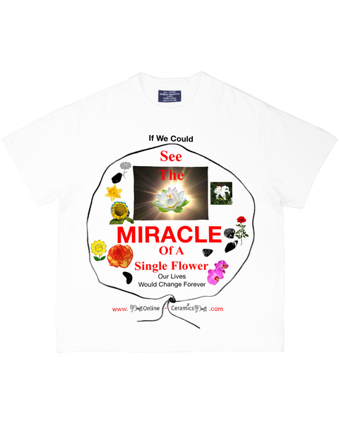 See the Miracle - White Tee