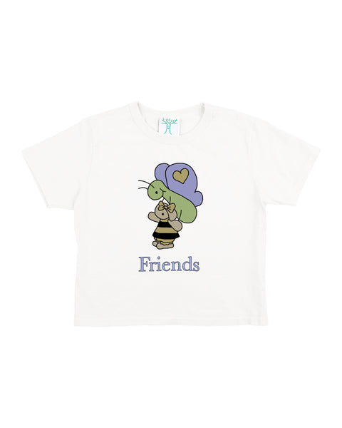 Friends - White Baby Tee