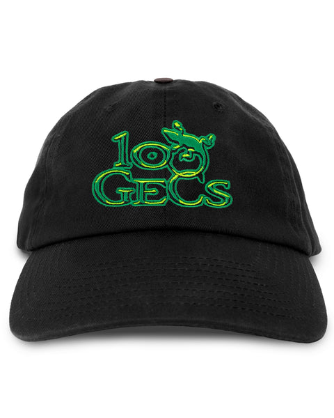 100 Gecs Embroidered Black Hat