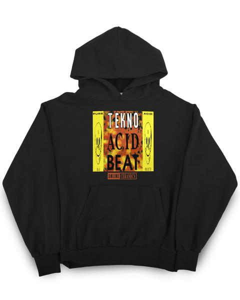 Genesis P-Orridge "Tekno Acid Beat" - Black Hoodie