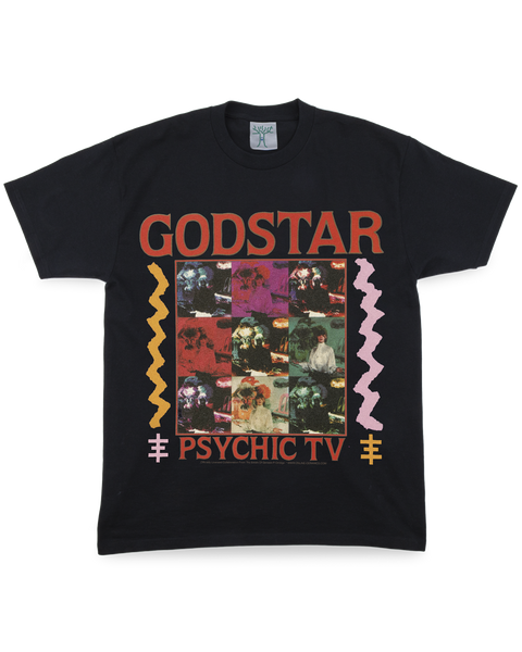 Genesis P-Orridge "Godstar" - Black Tee