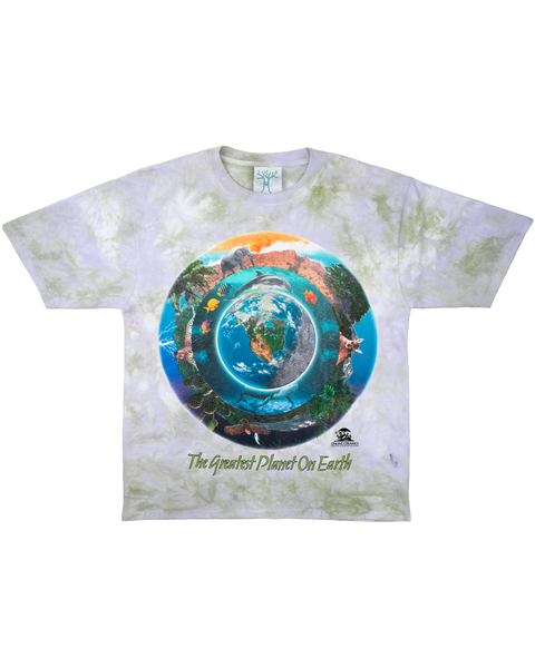 Greatest Planet On Earth - Tye Dye Tee