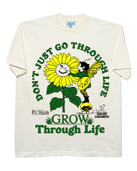 Grow Through Life - White Tee