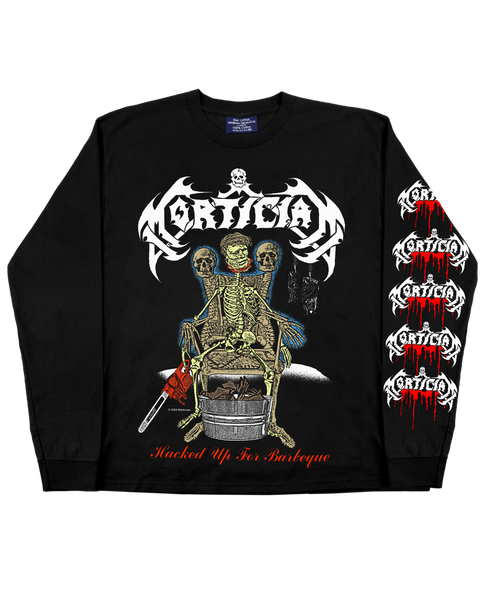 Hacked Up for Barbecue- Black Long Sleeve