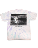 Earth Moon Logo - Tie Dyed and Stonewashed Tee