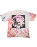Earth Moon Logo - Tie Dyed and Stonewashed Tee