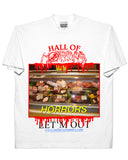 Hall of Horrors - White Tee