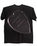 Heart Locket - Black Tee