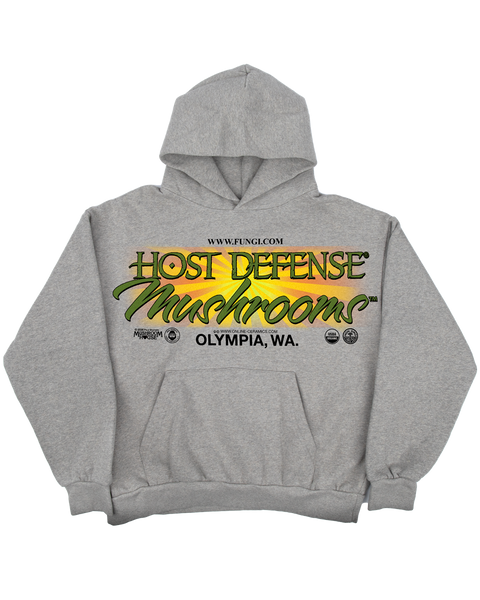 Host Defense - Heather Grey Hoodie