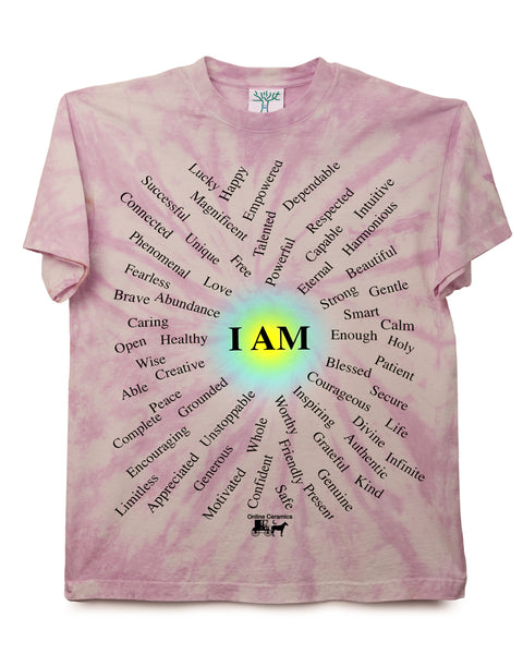 I Am - Tee (Hand dyed at our studio in L.A.)