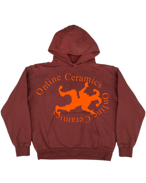Jester Logo - Burgundy Hoodie