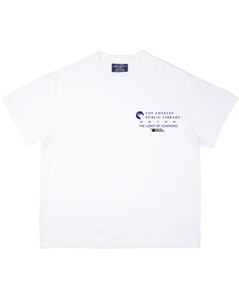Local Library - White Tee