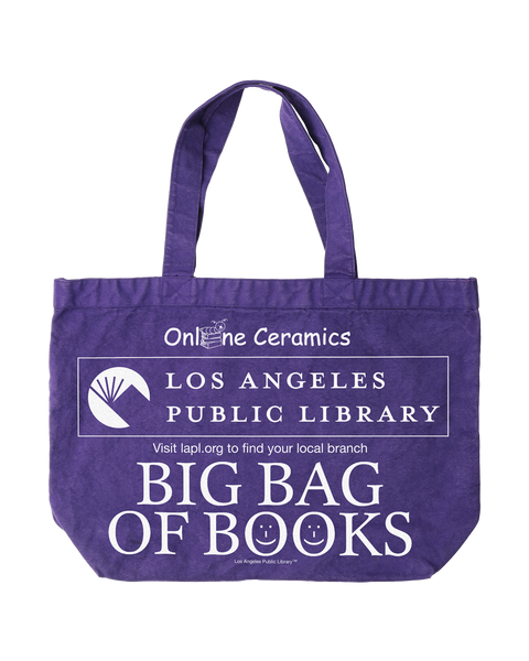 Big Bag of Books - Purple Jumbo Tote