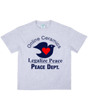 Legalize Peace - Heather Gray Tee