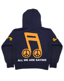 Legalize Peace - Navy Hoodie