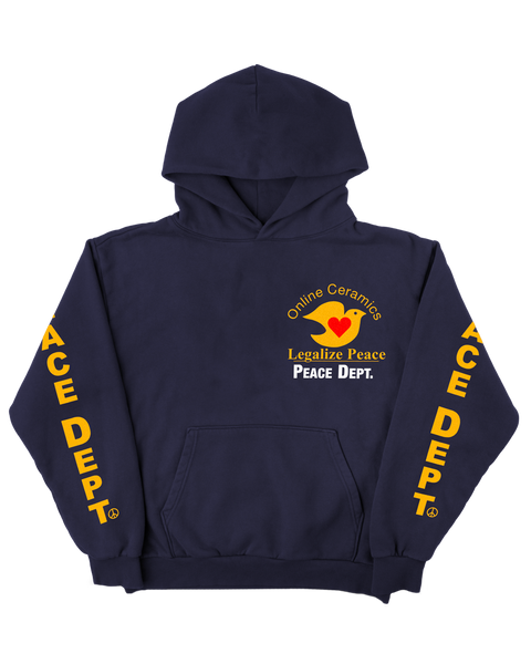 Legalize Peace - Navy Hoodie