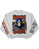 Life? - Heather Grey Crewneck Sweatshirt