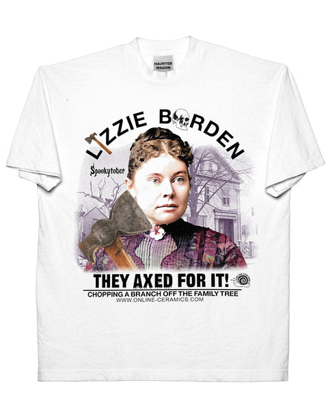 Lizzie Borden - White Tee