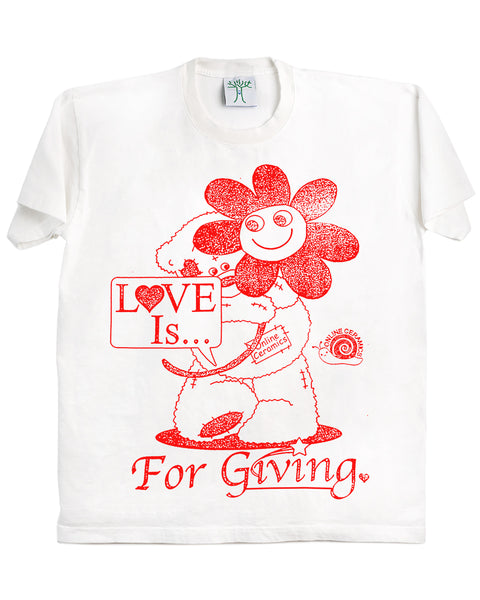 Love Is For Giving - White Tee