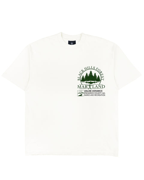 The Blair Witch "Black Hills Forest Map" - Off-White Tee