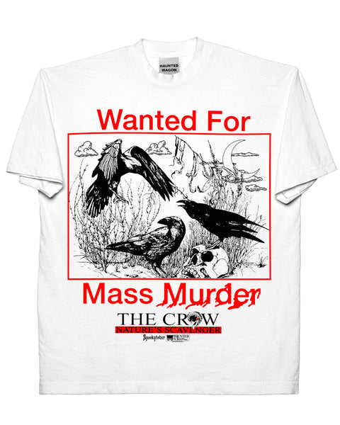 Mass Murder - White Tee