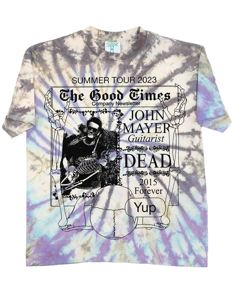 Mayer Is Dead Forever - Tee (Hand dyed at our studio in L.A.)