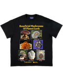Beneficial Mushrooms of Planet Earth - Black Tee