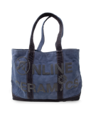 Share the Food, Sunflower - Jumbo Tote (Navy)